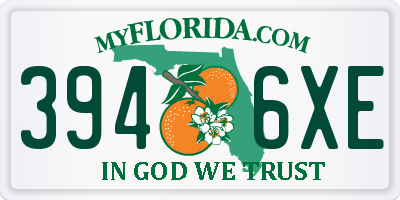 FL license plate 3946XE