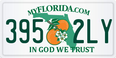 FL license plate 3952LY
