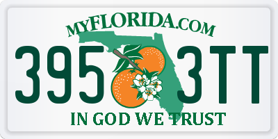 FL license plate 3953TT