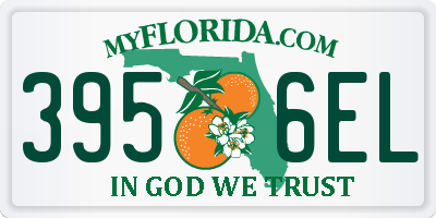 FL license plate 3956EL