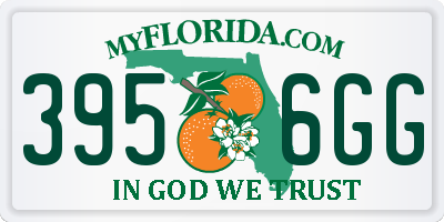 FL license plate 3956GG