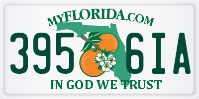 FL license plate 3956IA