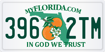 FL license plate 3962TM