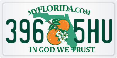 FL license plate 3965HU