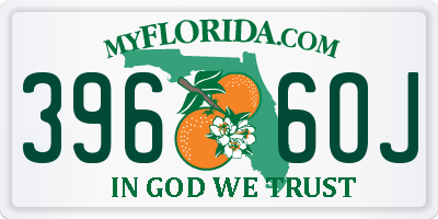 FL license plate 3966OJ