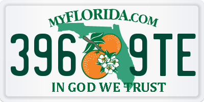 FL license plate 3969TE