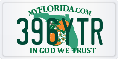 FL license plate 396YTR