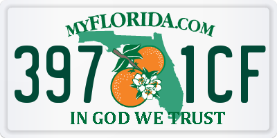 FL license plate 3971CF