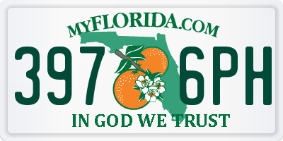 FL license plate 3976PH