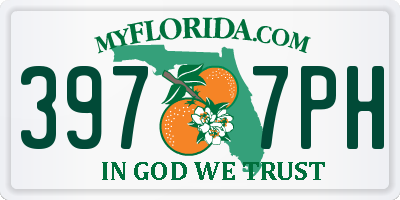 FL license plate 3977PH