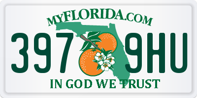 FL license plate 3979HU
