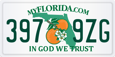 FL license plate 3979ZG