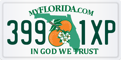 FL license plate 3991XP