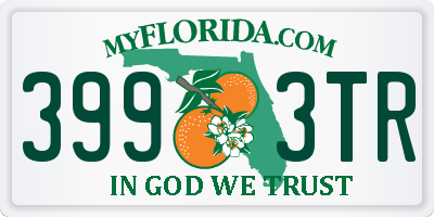 FL license plate 3993TR