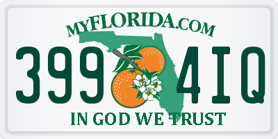 FL license plate 3994IQ