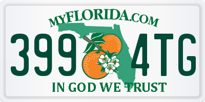 FL license plate 3994TG