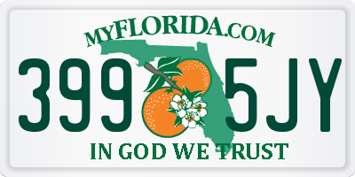 FL license plate 3995JY