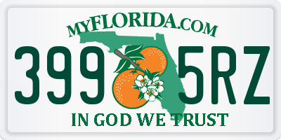 FL license plate 3995RZ