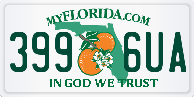 FL license plate 3996UA