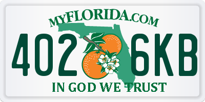 FL license plate 4026KB