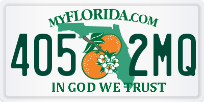 FL license plate 4052MQ