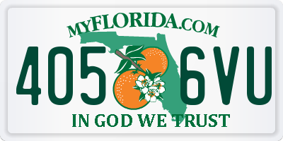 FL license plate 4056VU