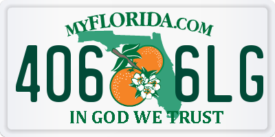 FL license plate 4066LG
