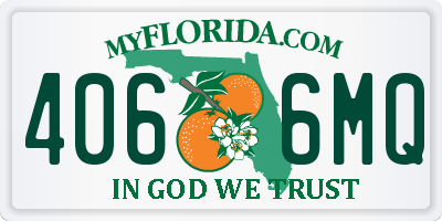FL license plate 4066MQ