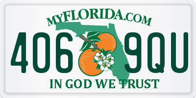 FL license plate 4069QU