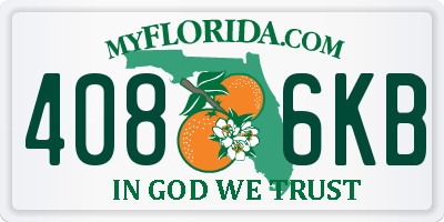FL license plate 4086KB