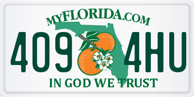 FL license plate 4094HU