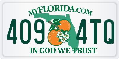 FL license plate 4094TQ