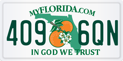 FL license plate 4096QN