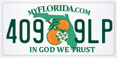 FL license plate 4099LP