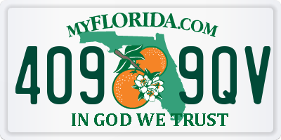 FL license plate 4099QV