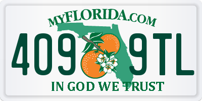 FL license plate 4099TL