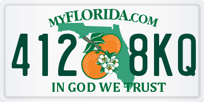 FL license plate 4128KQ