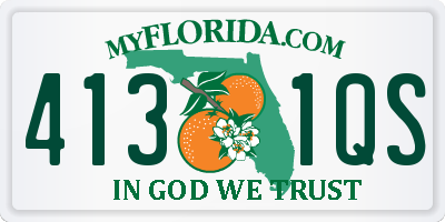 FL license plate 4131QS