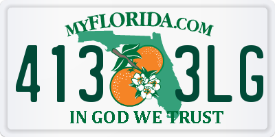 FL license plate 4133LG