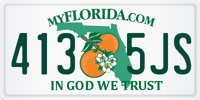 FL license plate 4135JS