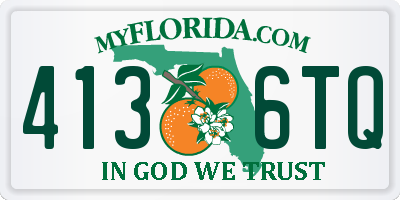 FL license plate 4136TQ