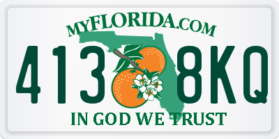 FL license plate 4138KQ