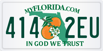 FL license plate 4142EU