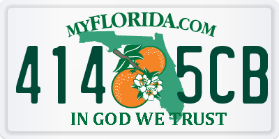 FL license plate 4145CB