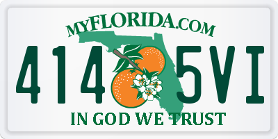 FL license plate 4145VI