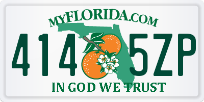FL license plate 4145ZP