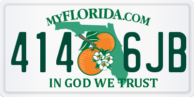 FL license plate 4146JB
