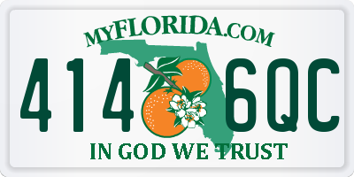 FL license plate 4146QC