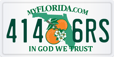 FL license plate 4146RS