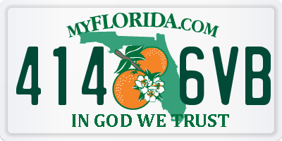 FL license plate 4146VB